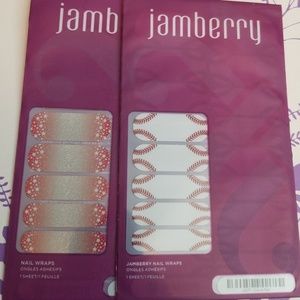 ⚾️baseball  Jamberry nail wrap duo